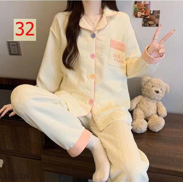 25HA2412.05 - BỘ NGỦ MÈO DỄ THƯƠNG CHO NỮ