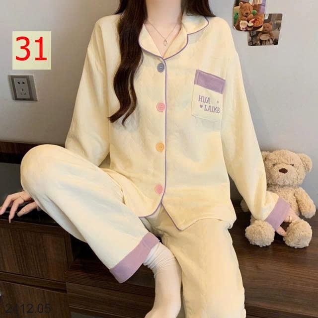 25HA2412.05 - BỘ NGỦ MÈO DỄ THƯƠNG CHO NỮ