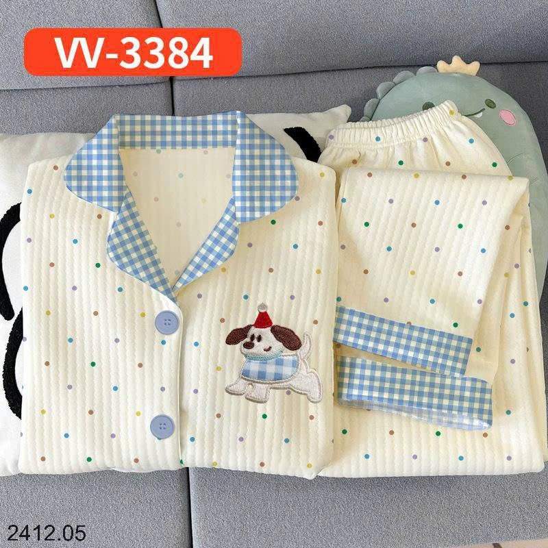 25HA2412.05 - BỘ NGỦ MÈO DỄ THƯƠNG CHO NỮ