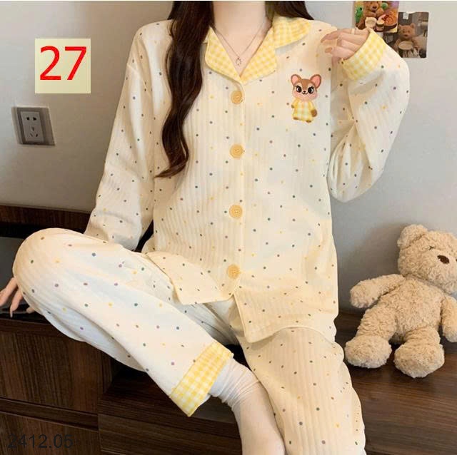25HA2412.05 - BỘ NGỦ MÈO DỄ THƯƠNG CHO NỮ