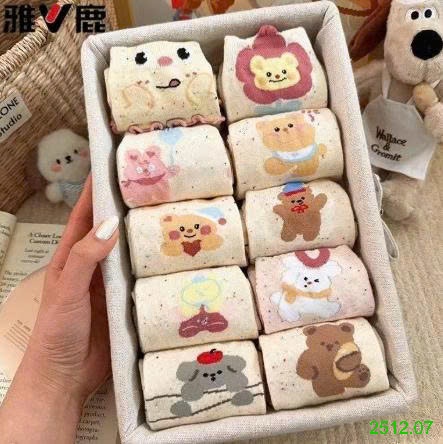 25HA2512.07 - SET 10 ĐÔI TẤT CUTE
