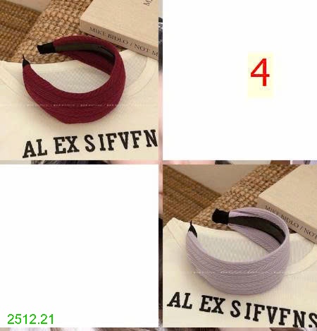 25HA2512.21 - SET 2 CHIẾC BỜM BẢN TO CHO NỮ