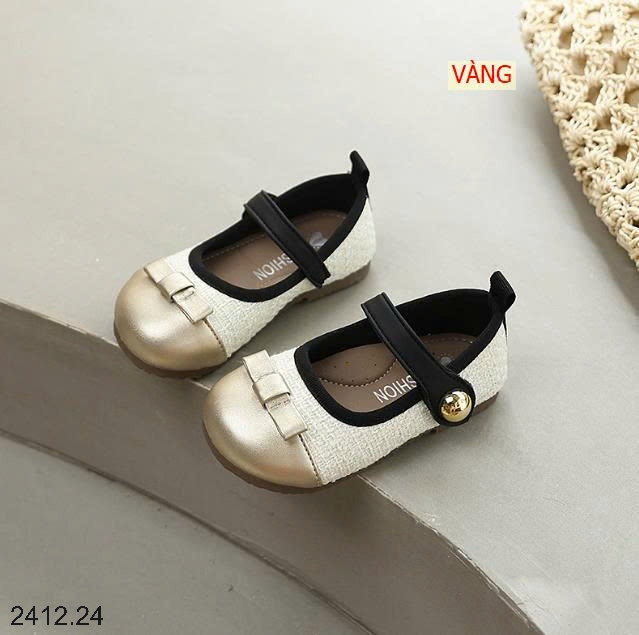 25HA2412.24 - GIÀY BÚP BÊ NƠ BG