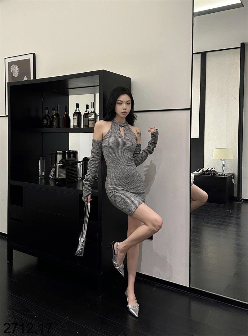 25HA2712.17 - GIÀY SANDAL CAO GÓT MŨI NHỌN
