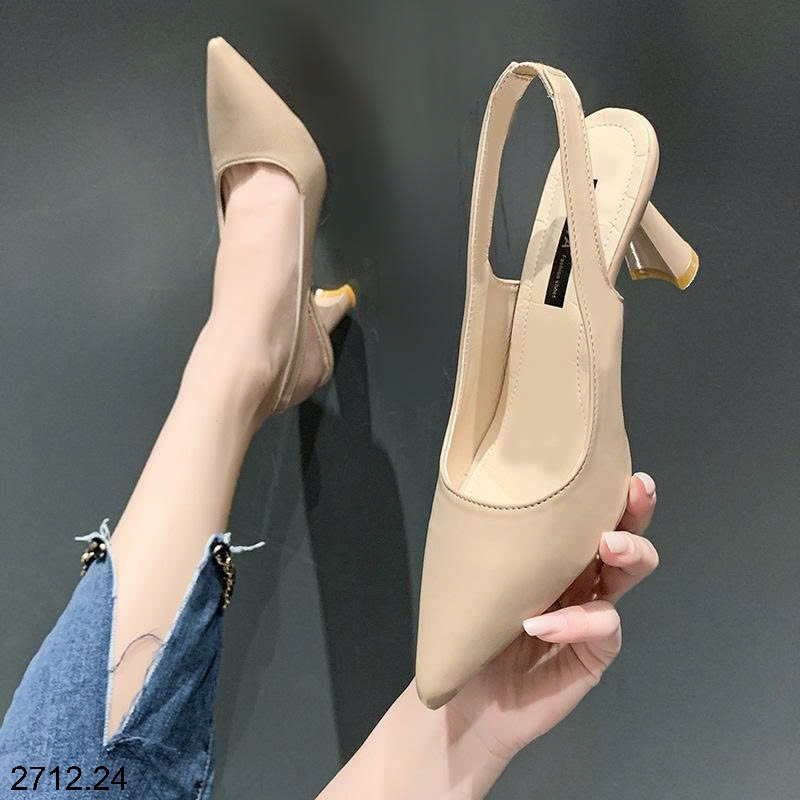 25HA2712.24 - GIÀY SANDAL MŨI NHỌN
