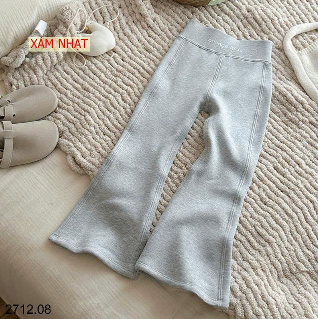25HA2712.08 - QUẦN DÀI ỐNG LOE BÉ GÁI