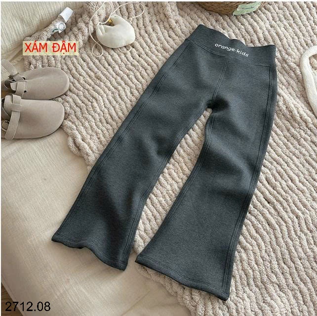 25HA2712.08 - QUẦN DÀI ỐNG LOE BÉ GÁI