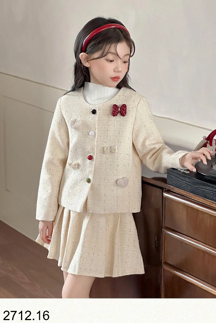 25HA2712.16 - SET VÁY DẠ BÉ GÁI SIZE ĐẠI