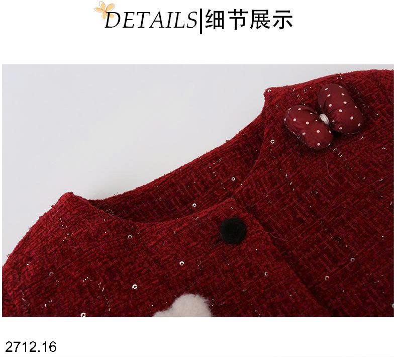 25HA2712.16 - SET VÁY DẠ BÉ GÁI SIZE ĐẠI