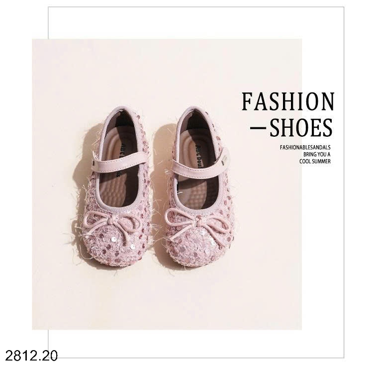 25HA2812.20 - GIÀY BÚP BÊ BLING CHO BÉ GÁI