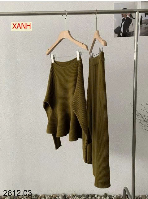 25HA2812.03 - SET VÁY LEN QUẢNG CHÂU CHO NỮ