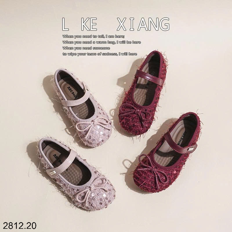 25HA2812.20 - GIÀY BÚP BÊ BLING CHO BÉ GÁI
