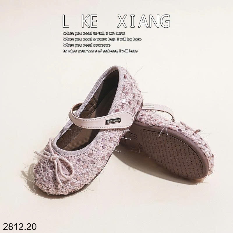 25HA2812.20 - GIÀY BÚP BÊ BLING CHO BÉ GÁI