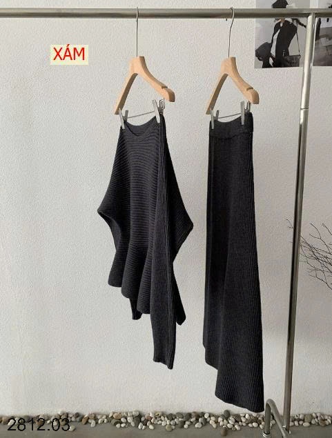 25HA2812.03 - SET VÁY LEN QUẢNG CHÂU CHO NỮ