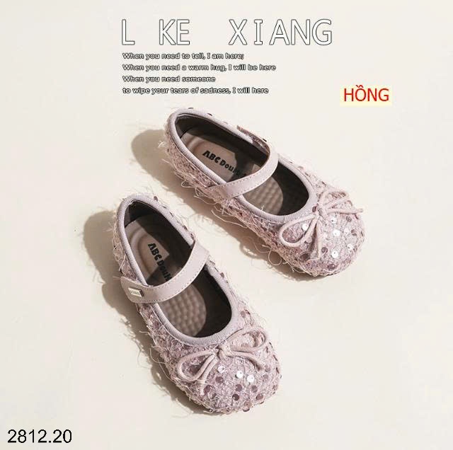25HA2812.20 - GIÀY BÚP BÊ BLING CHO BÉ GÁI