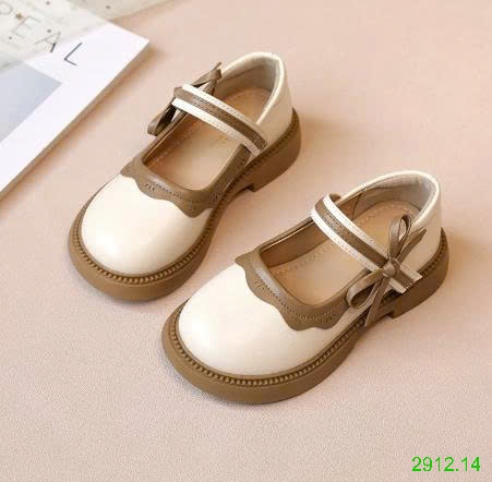 25HA2912.14 - GIÀY BÚP BÊ VIỀN NƠ BÉ GÁI