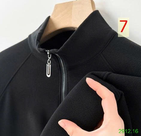 25HA2912.16 - ÁO NỈ NAM CỔ KÉO KHOÁ