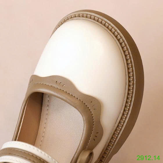 25HA2912.14 - GIÀY BÚP BÊ VIỀN NƠ BÉ GÁI