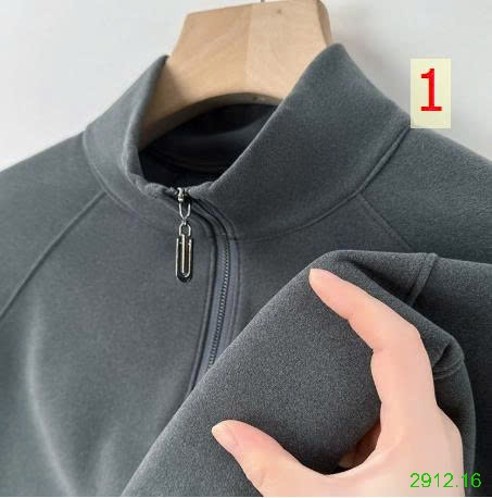 25HA2912.16 - ÁO NỈ NAM CỔ KÉO KHOÁ