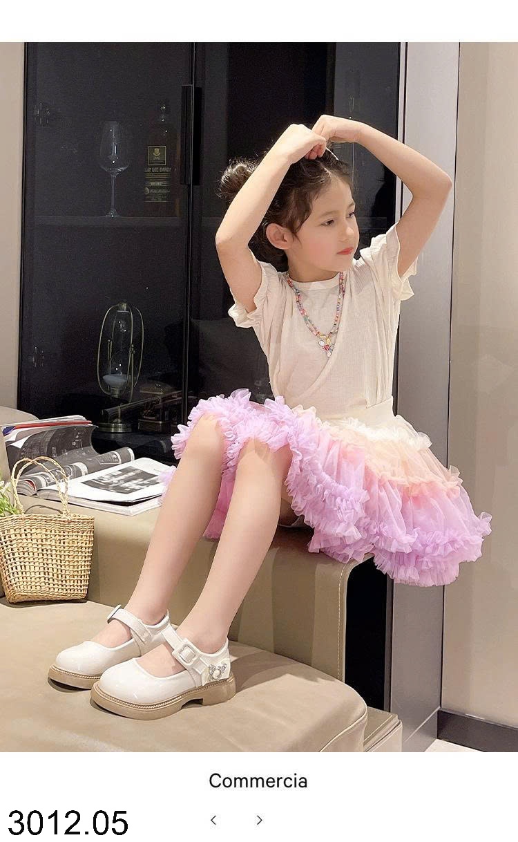 25HA3012.05 - GIÀY BÚP BÊ BÉ GÁI ĐÍNH NƠ