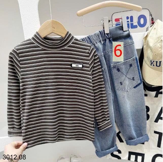 25HA3012.08 - ÁO THUN KẺ BÉ TRAI KACADY