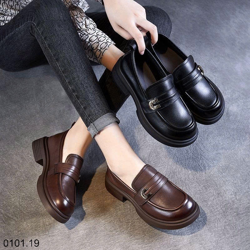26HA0101.19 - GIÀY LƯỜI ĐẾ CAO KIỂU ANH
