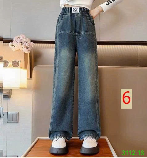 25HA3112.18 - QUẦN JEAN BÉ GÁI SIZE ĐẠI