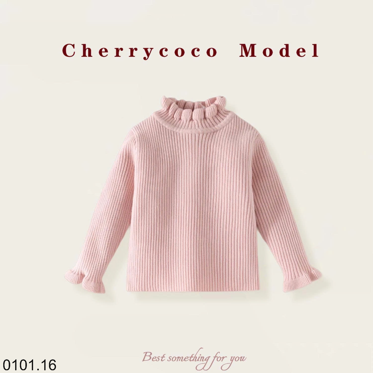 26HA0101.16 - SET VÁY ÁO 3 CHI TIẾT CHERRY COCO