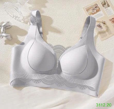 25HA3112.20 - ÁO BRA KHÔNG GỌNG NÂNG NGỰC PHỐI REN