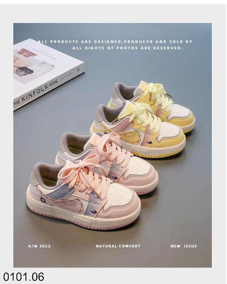 26HA0101.06 - GIÀY SNEAKER PHỐI MÀU BG