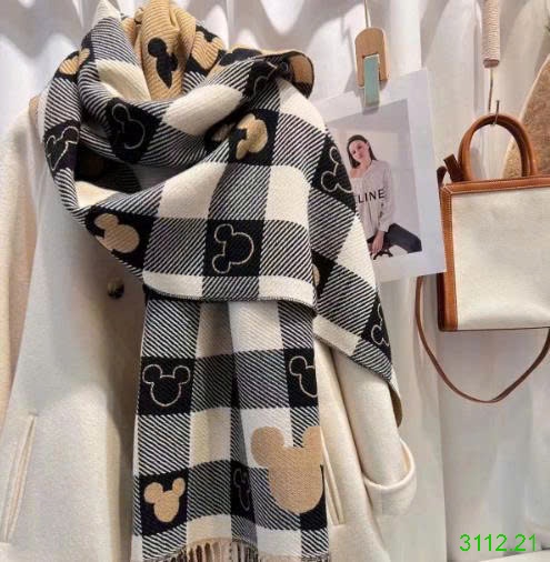 25HA3112.21 - KHĂN CHOÀNG GIẢ CASHMERE