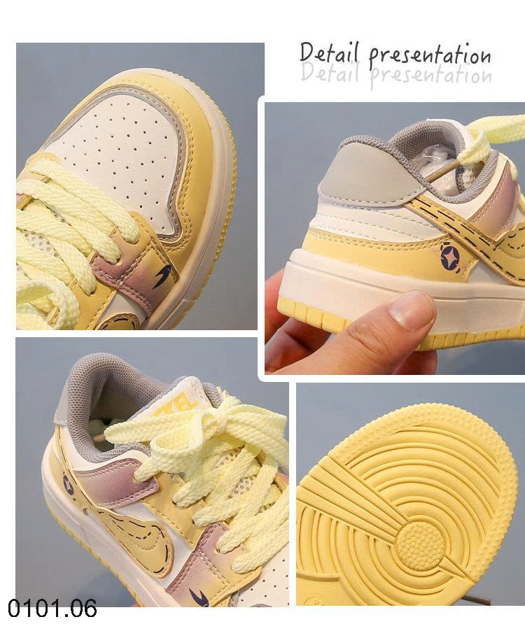 26HA0101.06 - GIÀY SNEAKER PHỐI MÀU BG