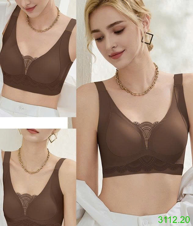 25HA3112.20 - ÁO BRA KHÔNG GỌNG NÂNG NGỰC PHỐI REN