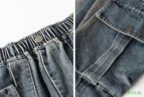 25HA3112.22 - QUẦN JEAN TÚI HỘP BÉ GÁI SIZE ĐẠI