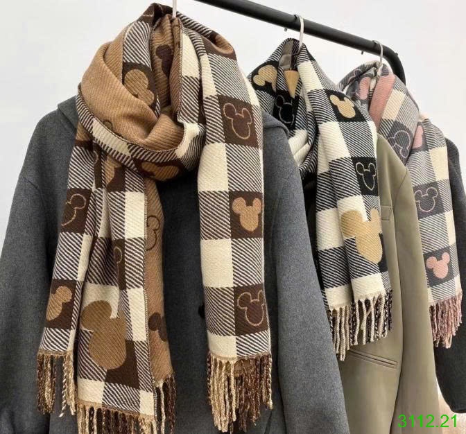 25HA3112.21 - KHĂN CHOÀNG GIẢ CASHMERE