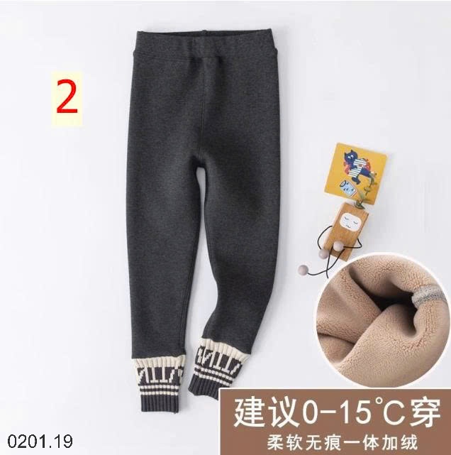 26HA0201.19 - QUẦN LEGGING LÓT LÔNG BÉ GÁI