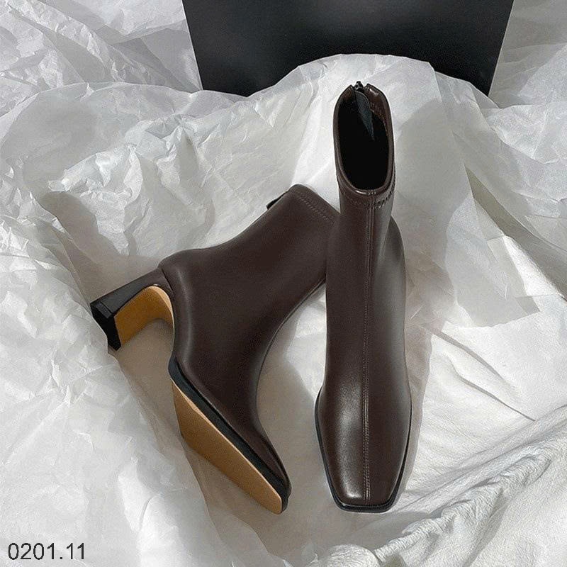 26HA0201.11 - GIÀY BỐT CỔ NGẮN CHO NỮ