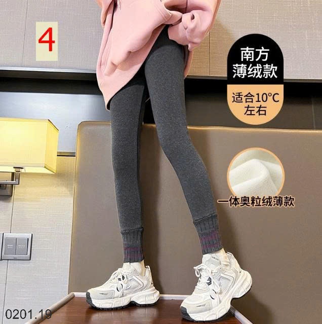 26HA0201.19 - QUẦN LEGGING LÓT LÔNG BÉ GÁI