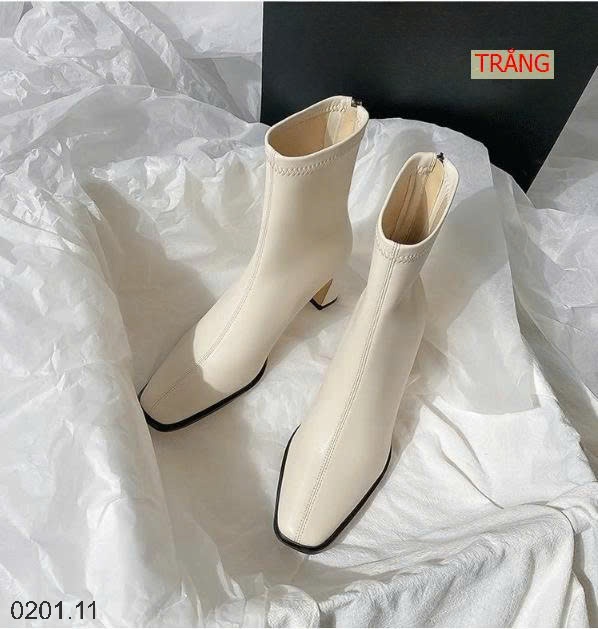 26HA0201.11 - GIÀY BỐT CỔ NGẮN CHO NỮ