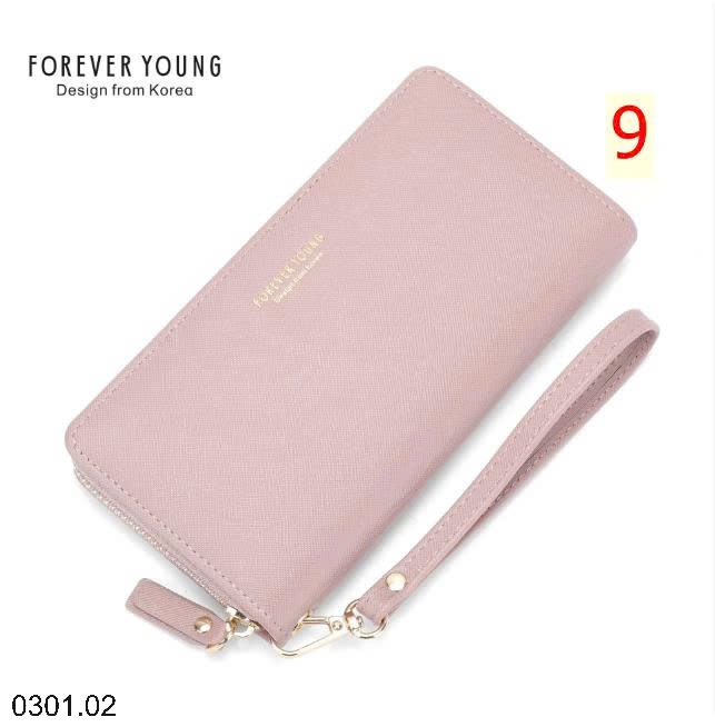 26HA0301.02 - VÍ CẦM TAY CHO NỮ FOREVER YOUNG