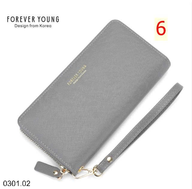 26HA0301.02 - VÍ CẦM TAY CHO NỮ FOREVER YOUNG
