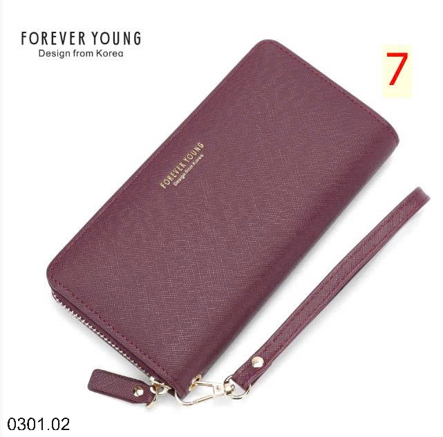 26HA0301.02 - VÍ CẦM TAY CHO NỮ FOREVER YOUNG