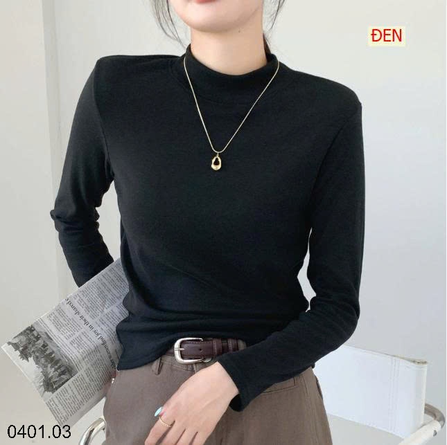 26HA0401.03 - ÁO GIỮ NHIỆT LÓT LÔNG DÀY ẤM CHO NỮ