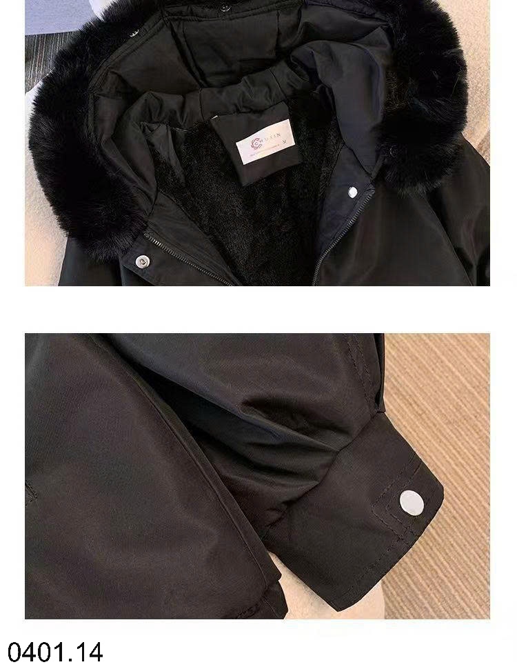 26HA0401.14 - ÁO PARKA LÓT LÔNG CHO NỮ