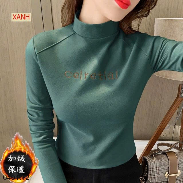 26HA0401.12 - SET 2 ÁO NỈ CỔ LỌ CHO NỮ