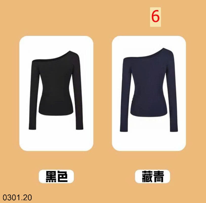 26HA0301.20 - SET 2 ÁO THUN BODY LỆCH VAI CHO NỮ