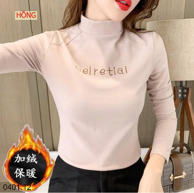 26HA0401.12 - SET 2 ÁO NỈ CỔ LỌ CHO NỮ