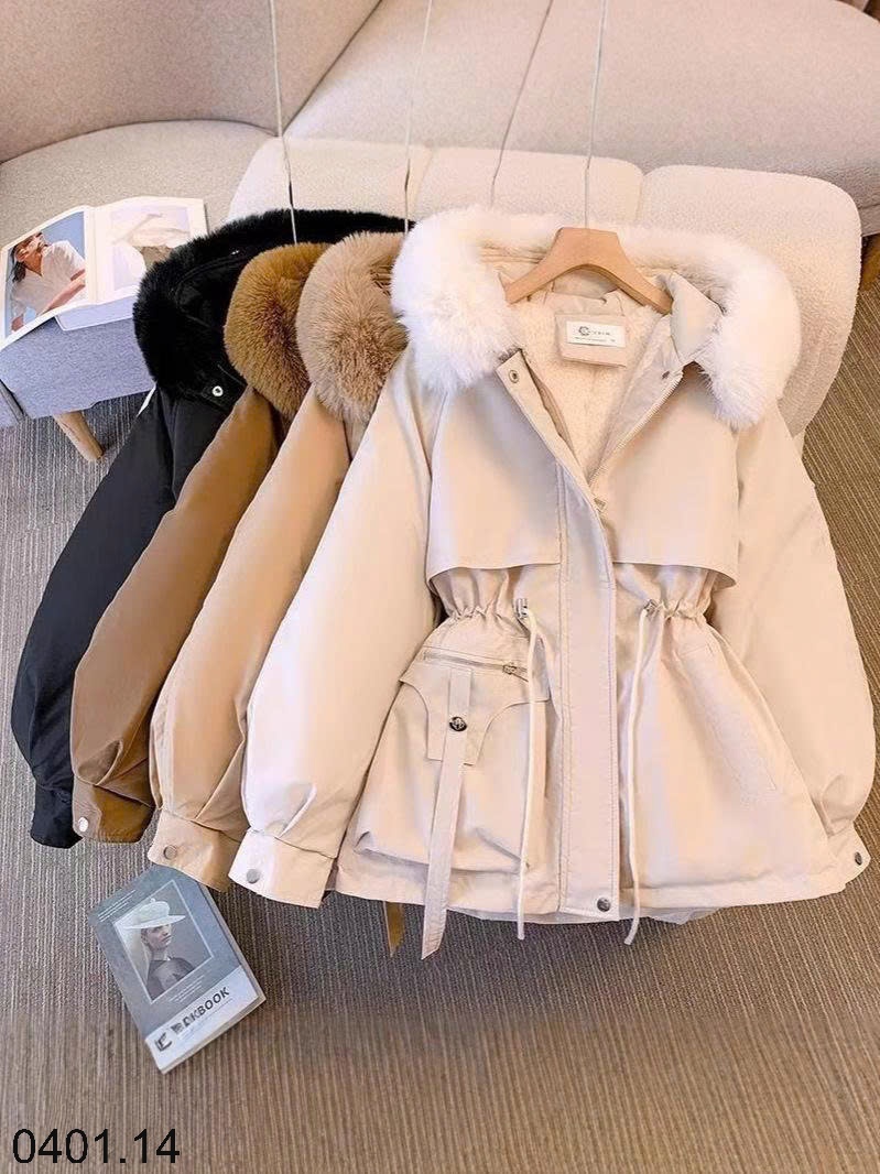 26HA0401.14 - ÁO PARKA LÓT LÔNG CHO NỮ