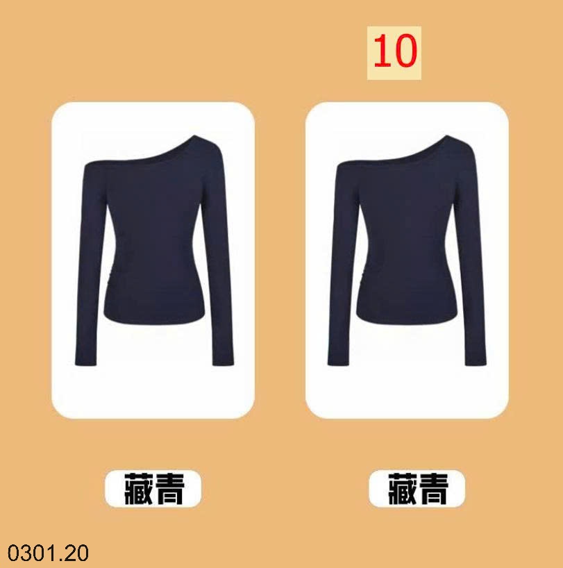 26HA0301.20 - SET 2 ÁO THUN BODY LỆCH VAI CHO NỮ