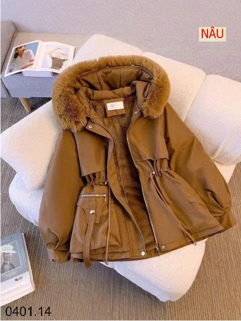 26HA0401.14 - ÁO PARKA LÓT LÔNG CHO NỮ